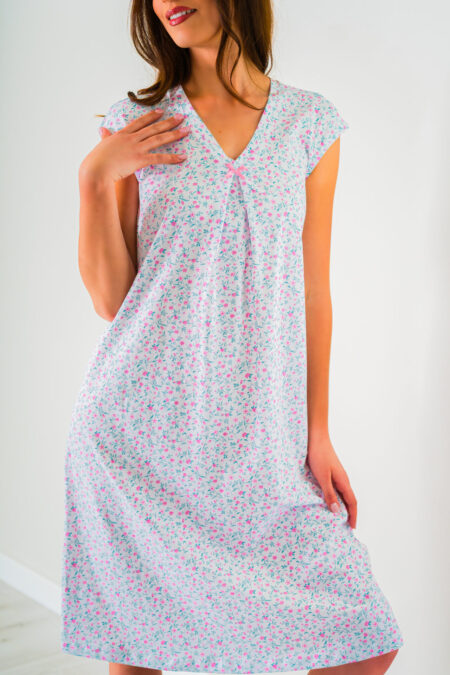 Tunika damska jasna SZEROKIE ramiączko